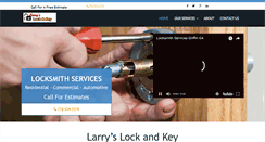 Desktop Screenshot of larryslockandkey.net