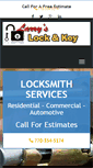 Mobile Screenshot of larryslockandkey.net
